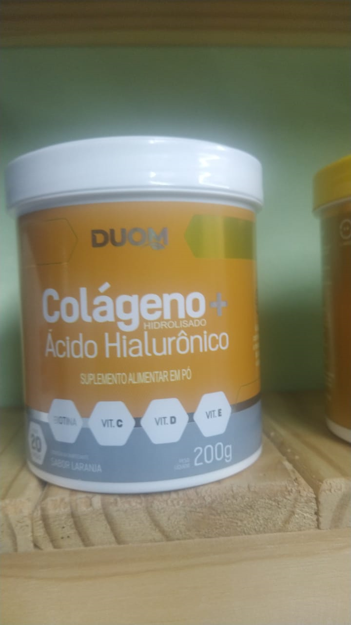 COLÁGENO HIDROLISADO + ÁCIDO HIALURÔNICO
