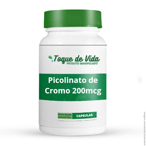 PICOLINATO DE CROMO 200mcg